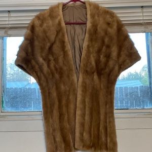 Antique Mink Shawl